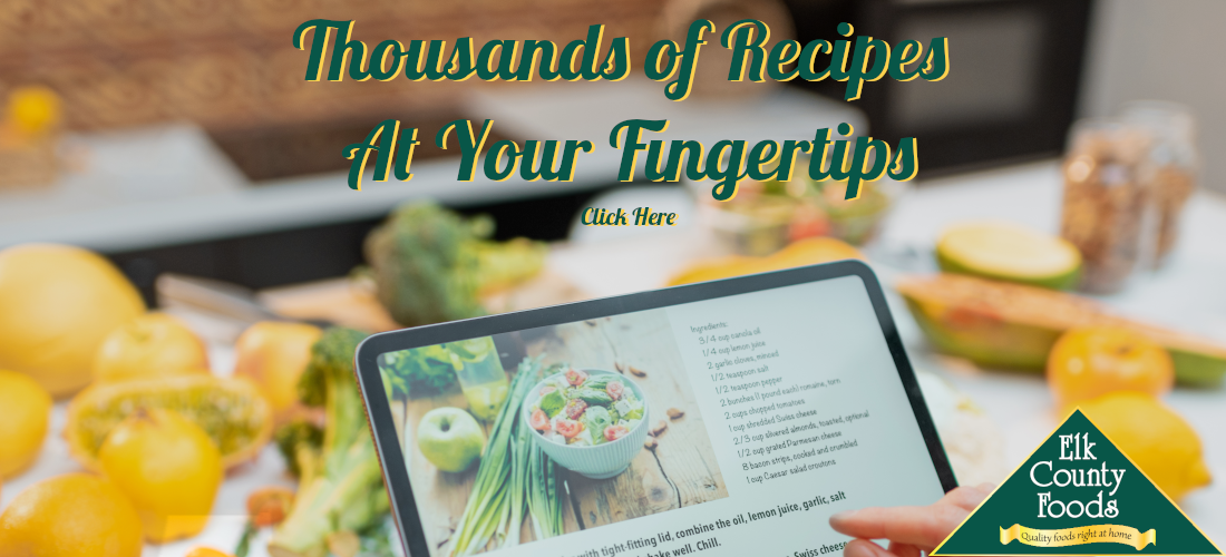 Thousands of recipes at your fingertips