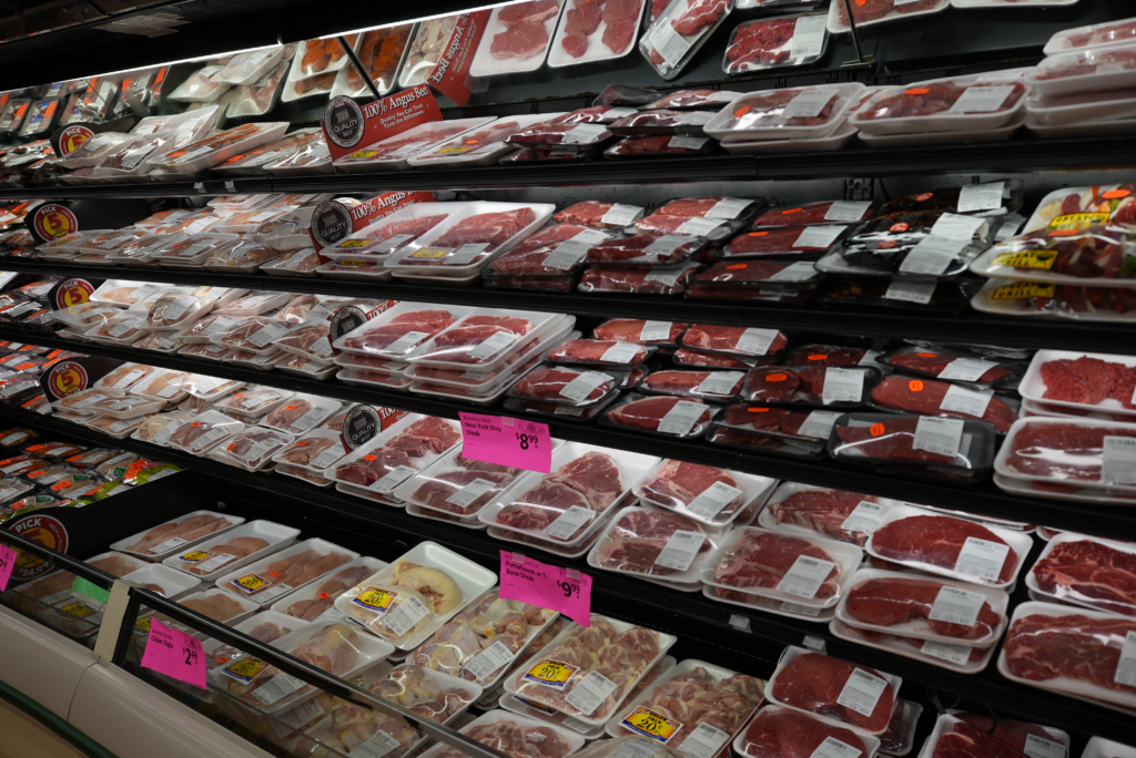 image of meat case